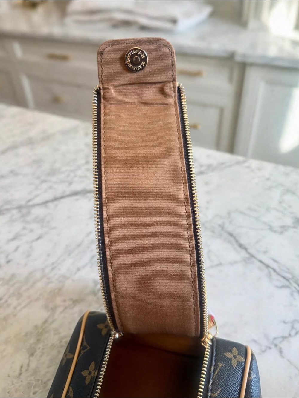Brown Monogram Canvas Toiletry bag - Picture 8 of 13